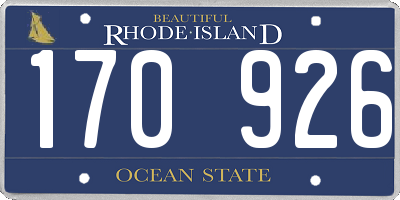 RI license plate 170926