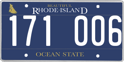 RI license plate 171006