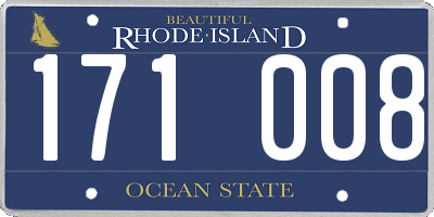 RI license plate 171008