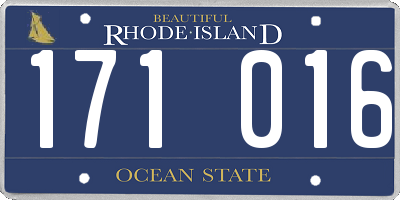 RI license plate 171016