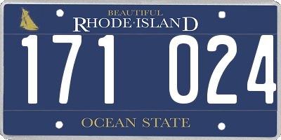 RI license plate 171024