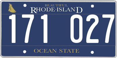 RI license plate 171027