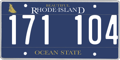 RI license plate 171104