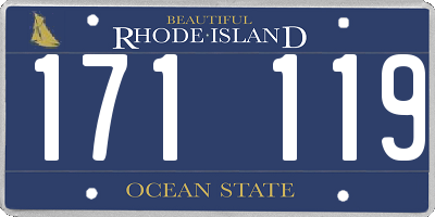 RI license plate 171119