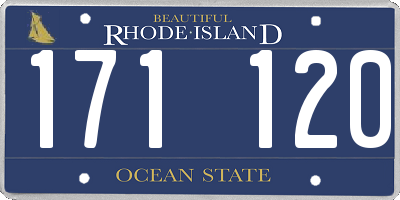 RI license plate 171120