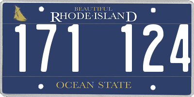 RI license plate 171124