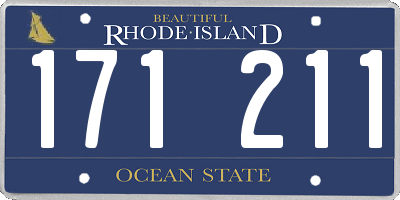 RI license plate 171211