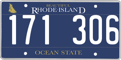 RI license plate 171306