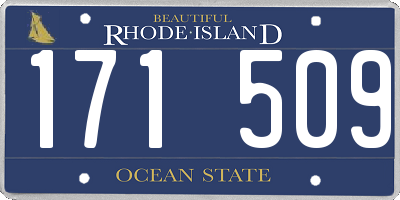 RI license plate 171509