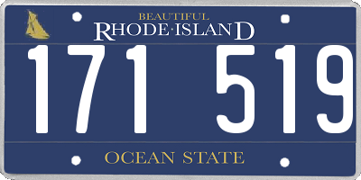 RI license plate 171519