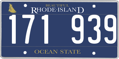 RI license plate 171939