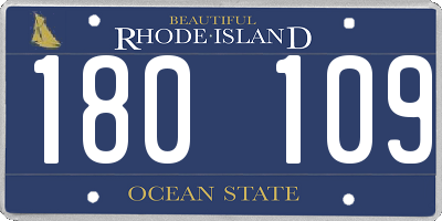 RI license plate 180109