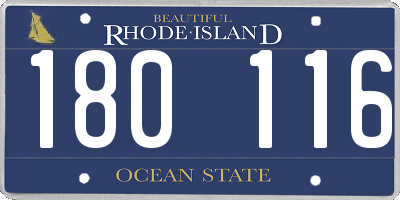 RI license plate 180116