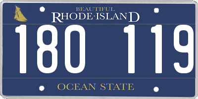 RI license plate 180119