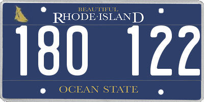 RI license plate 180122