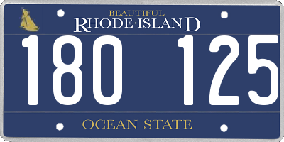 RI license plate 180125