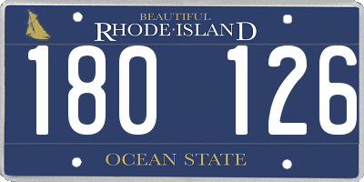 RI license plate 180126