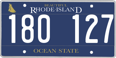 RI license plate 180127