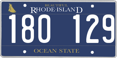 RI license plate 180129