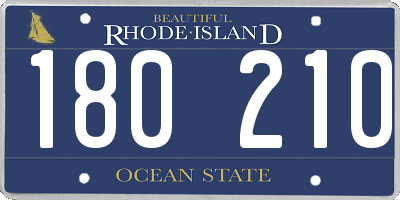 RI license plate 180210