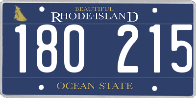 RI license plate 180215