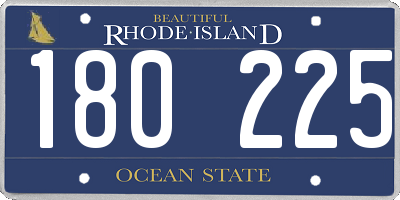 RI license plate 180225