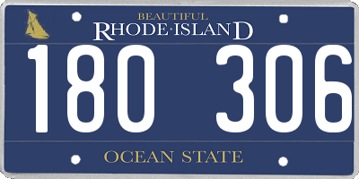 RI license plate 180306