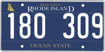 RI license plate 180309