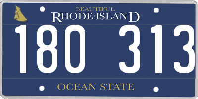 RI license plate 180313