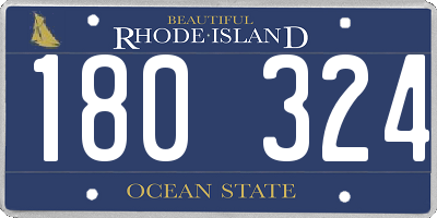 RI license plate 180324
