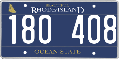 RI license plate 180408