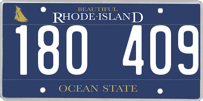 RI license plate 180409