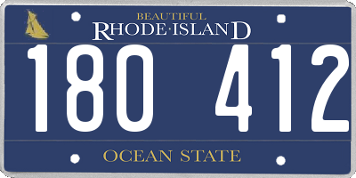 RI license plate 180412