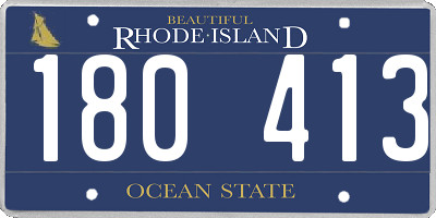 RI license plate 180413