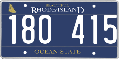 RI license plate 180415