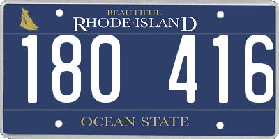 RI license plate 180416