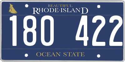 RI license plate 180422