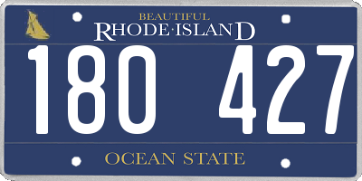 RI license plate 180427