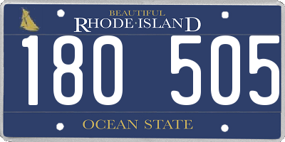 RI license plate 180505