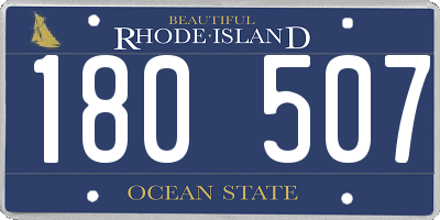 RI license plate 180507
