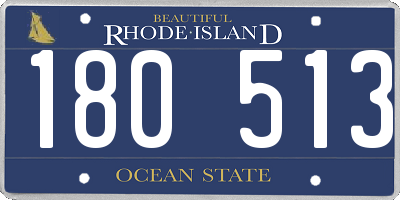 RI license plate 180513
