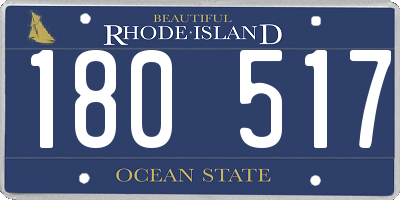 RI license plate 180517
