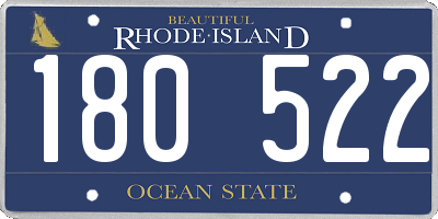 RI license plate 180522