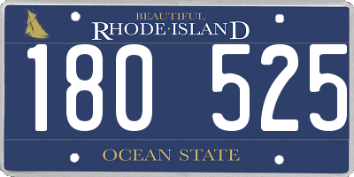 RI license plate 180525