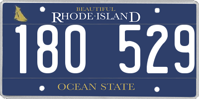 RI license plate 180529