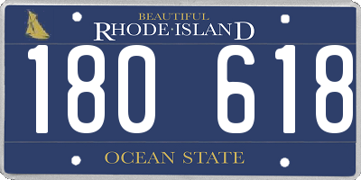 RI license plate 180618