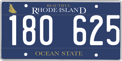 RI license plate 180625