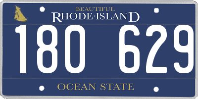 RI license plate 180629