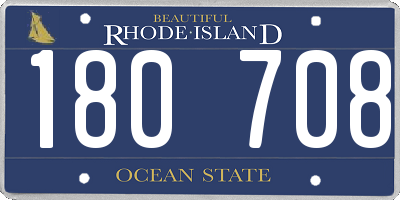 RI license plate 180708