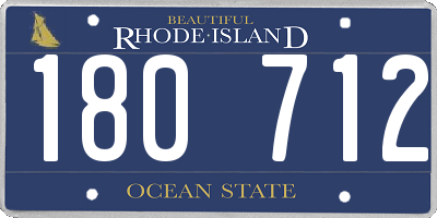 RI license plate 180712